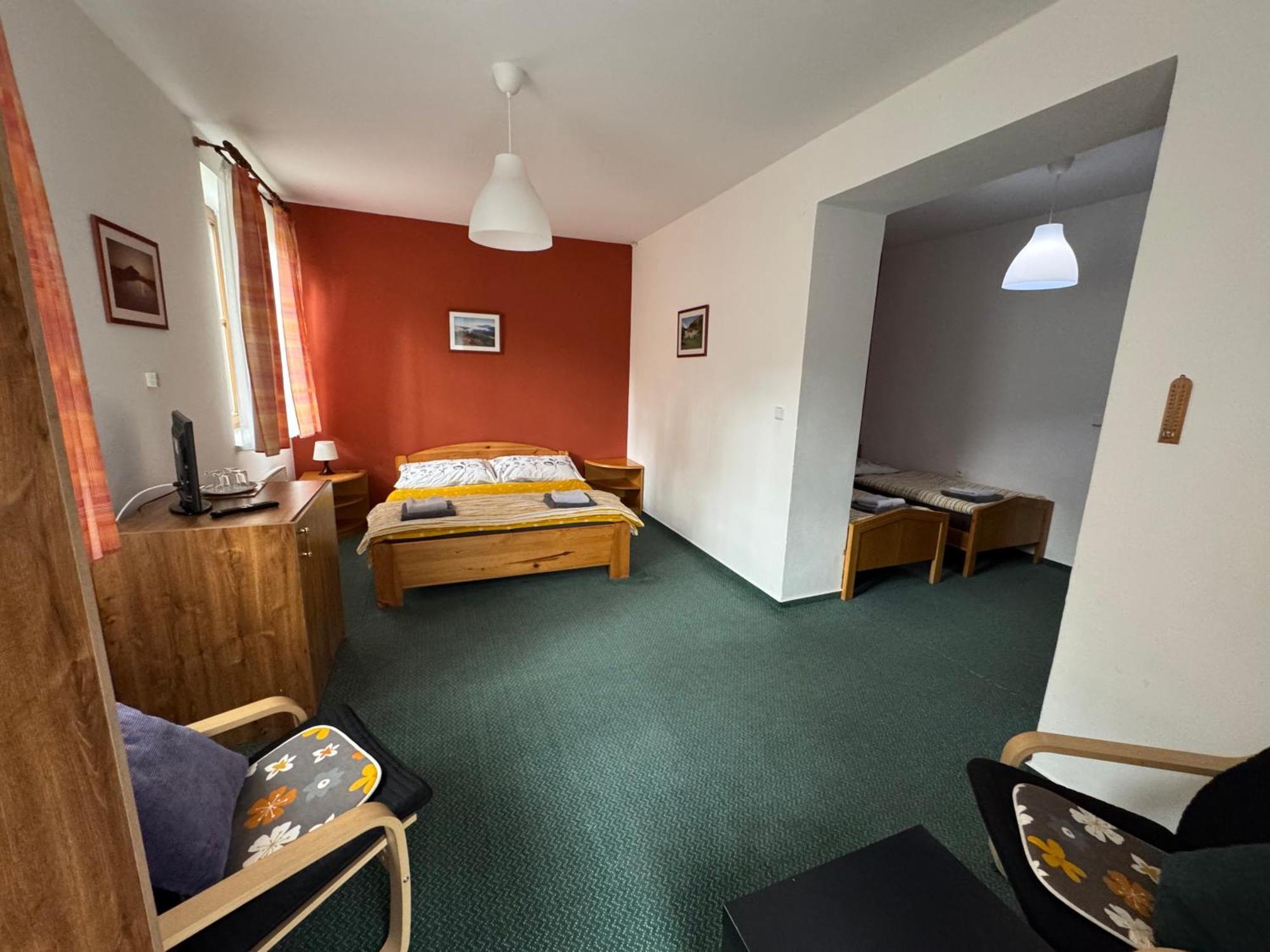 Lucni Dum Hotel Янске Лазне Стая снимка